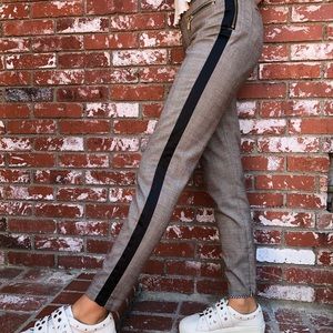 Juicy Couture Plaid skinny trouser